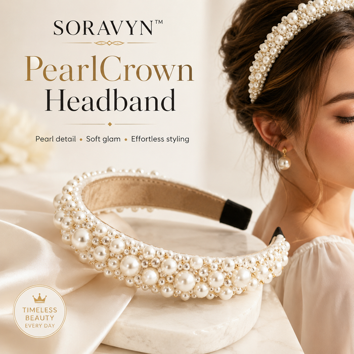 SORAVYN™ PearlCrown Headband