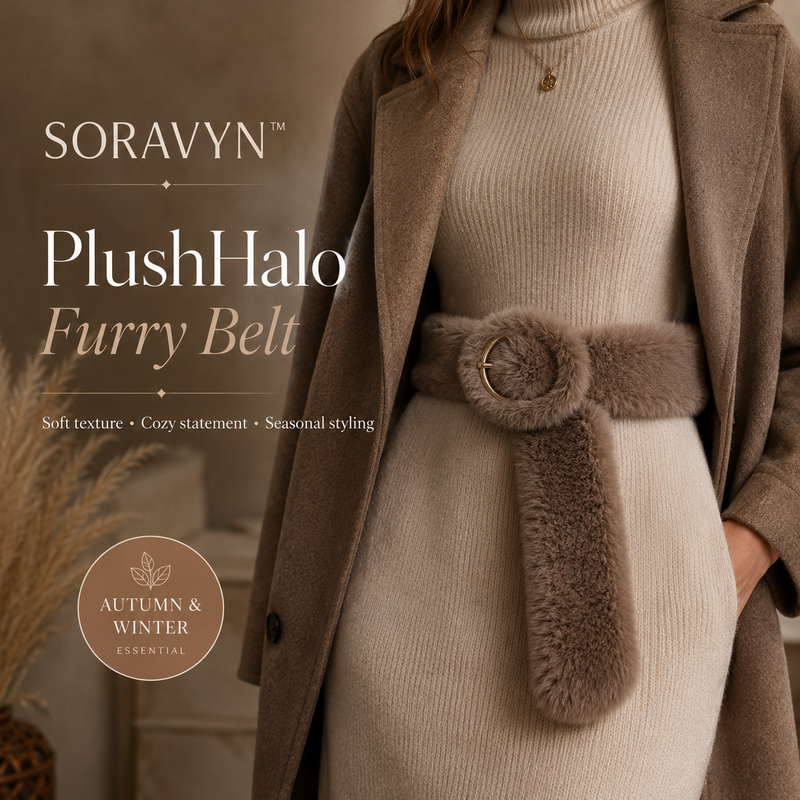 SORAVYN™ PlushHalo Furry Belt