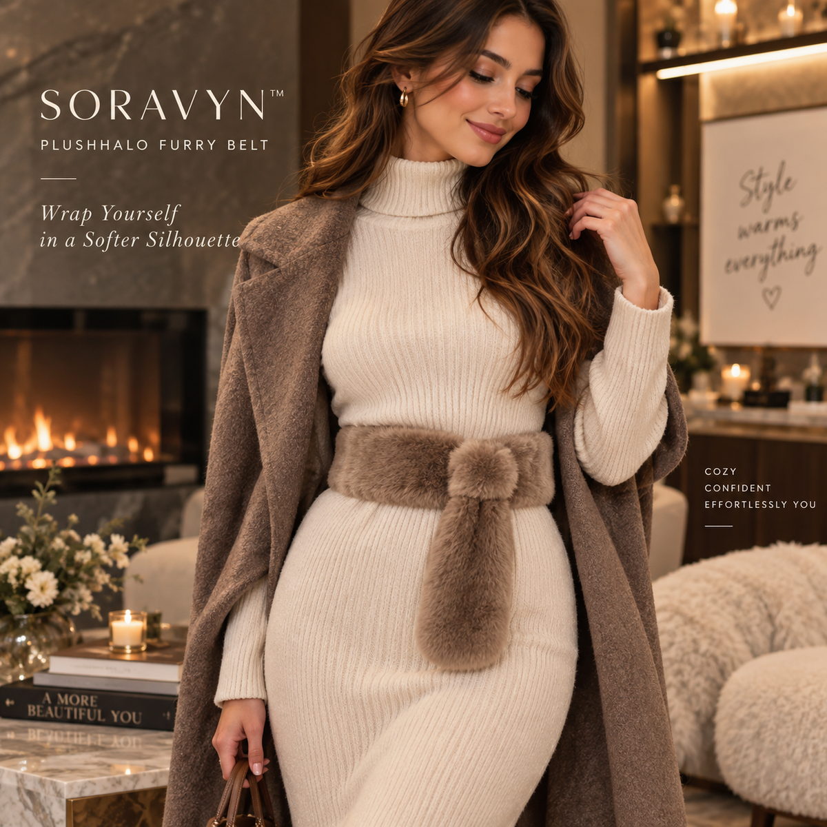 SORAVYN™ PlushHalo Furry Belt