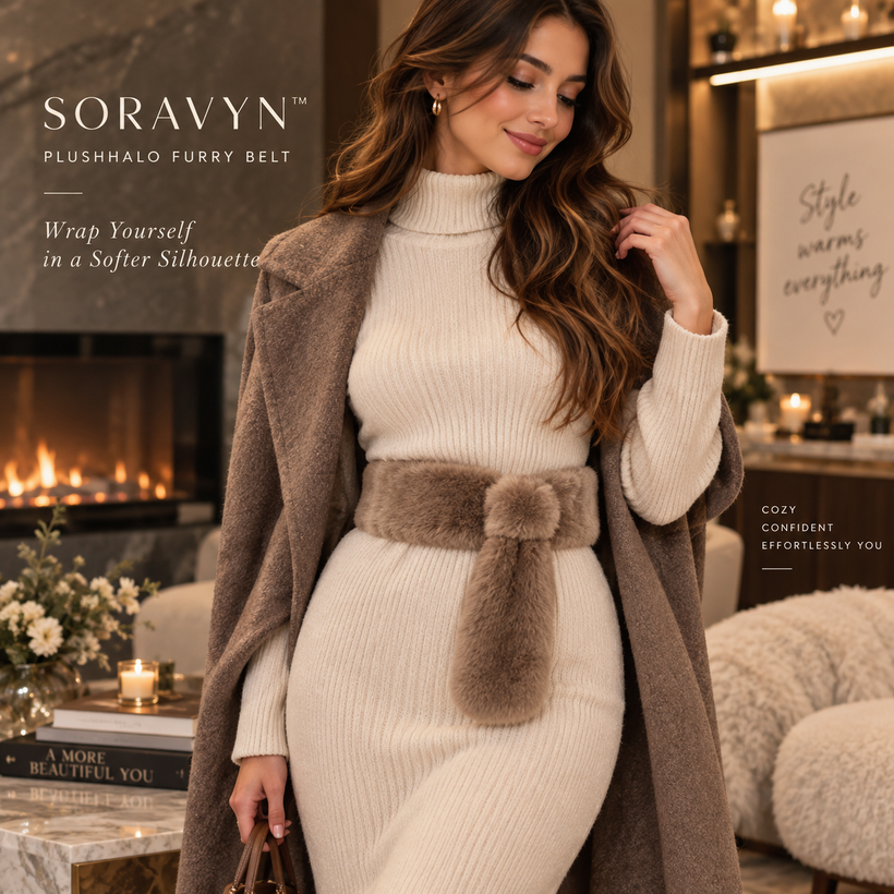 SORAVYN™ PlushHalo Furry Belt alternate view