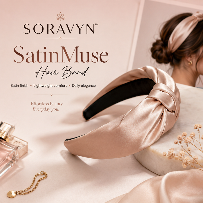 SORAVYN™ SatinMuse Hair Band